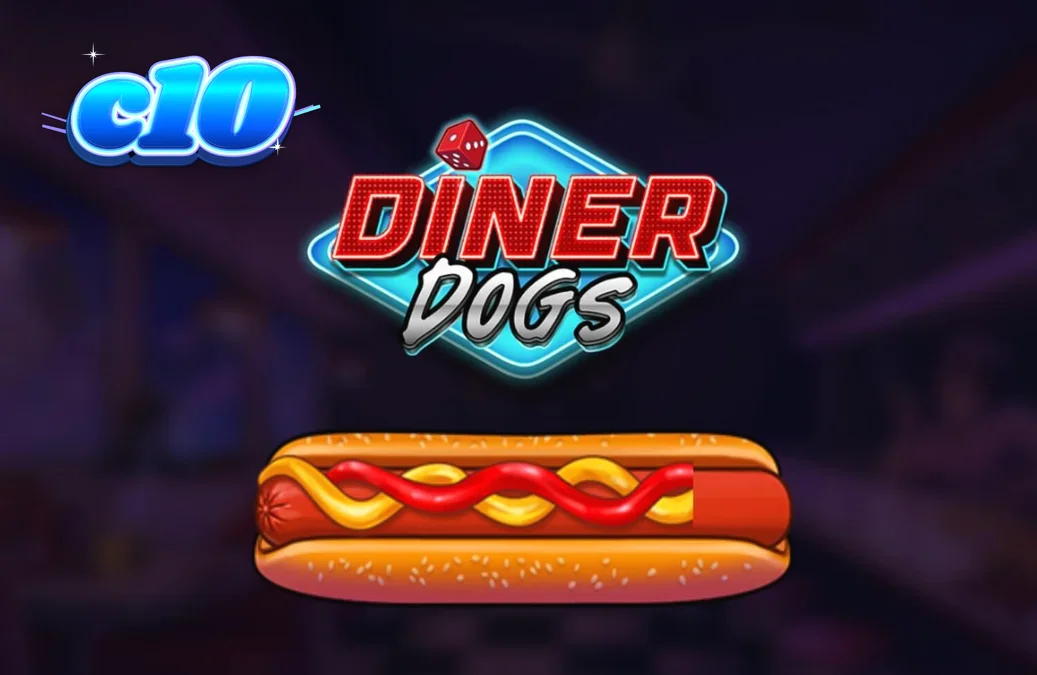 Interface do jogo Diner Dogs com temática noir e símbolos de personagens